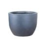 image of dark grey milan egg planter